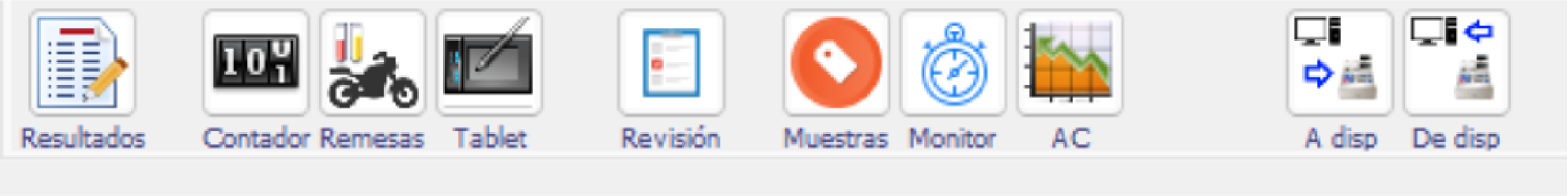 Iconos de laboratorio
